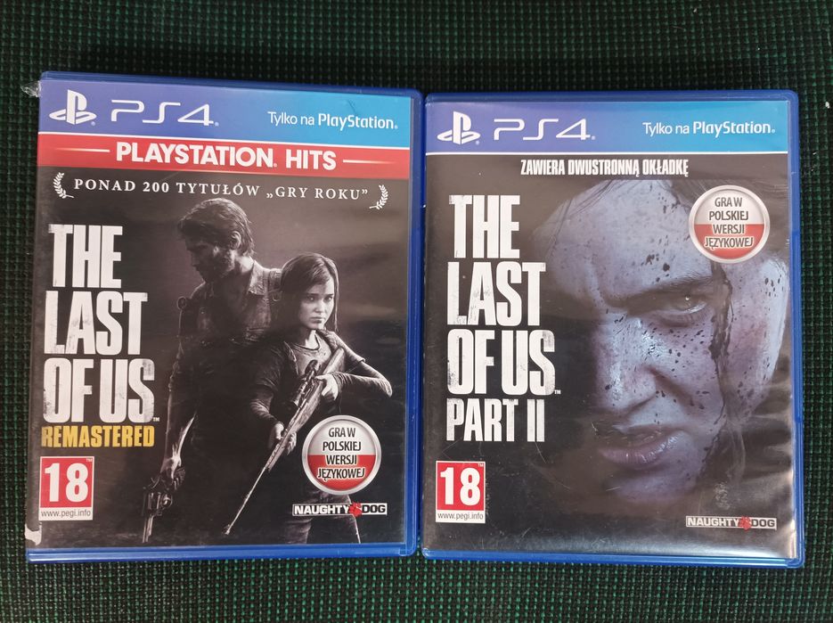 Gry the last of us 1 2 part ii remastered ps4 pl ps5