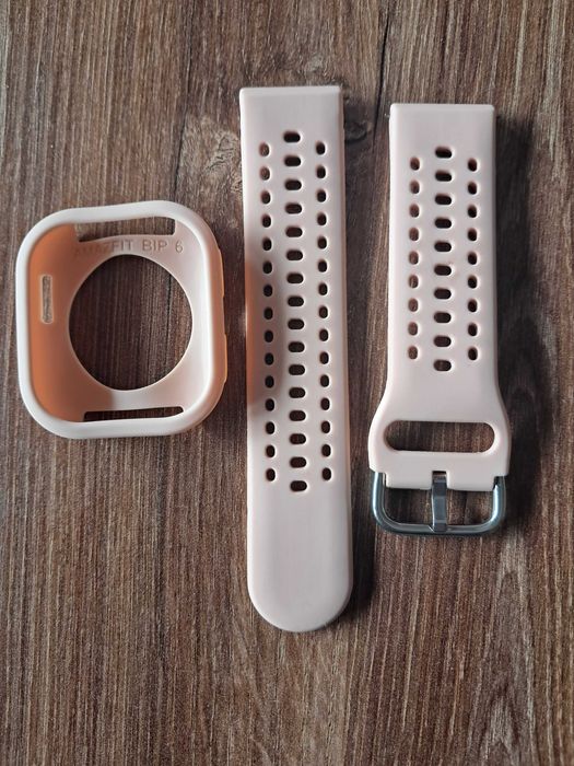 nowy zestaw pasek+osłonka na smartwatcha Amazfit Bip6 brak metki