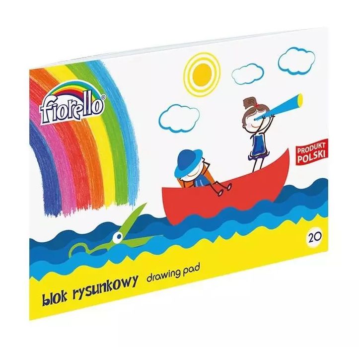 Blok rysunkowy A4. Fiorello. Nowy Produkt