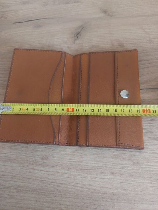 Zestaw organizer Memofix portfel etui na dokumenty paszport skóra pakiet