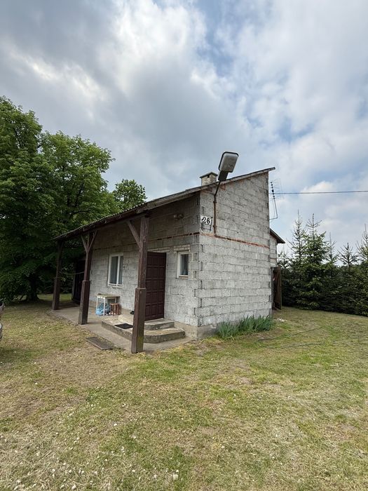 Siedlisko, działka 0,89 ha - 50 km od Warszawy z domem na wsi