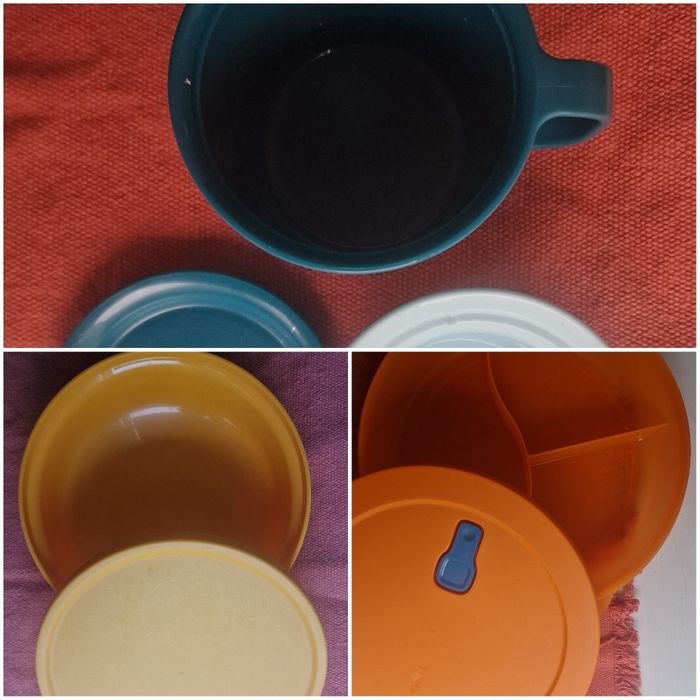 Conjunto produtos da Tupperware