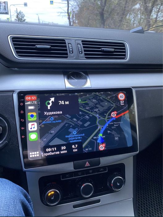 Штатна магнітола vw passat b6 b7 cc б6 б7 сс