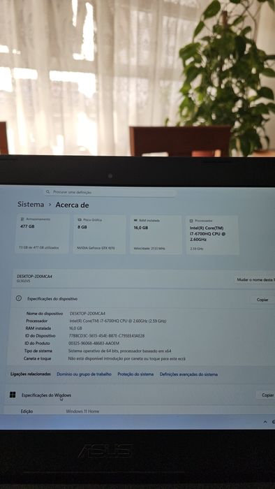 Asus Rog Strix gl502vs