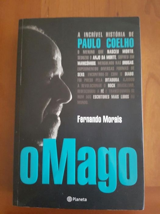 Livro "O Mago A incrível História de Paulo Coelho" de Fernando Morais