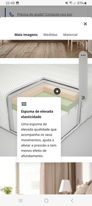 Cama Semi-nova pouco uso