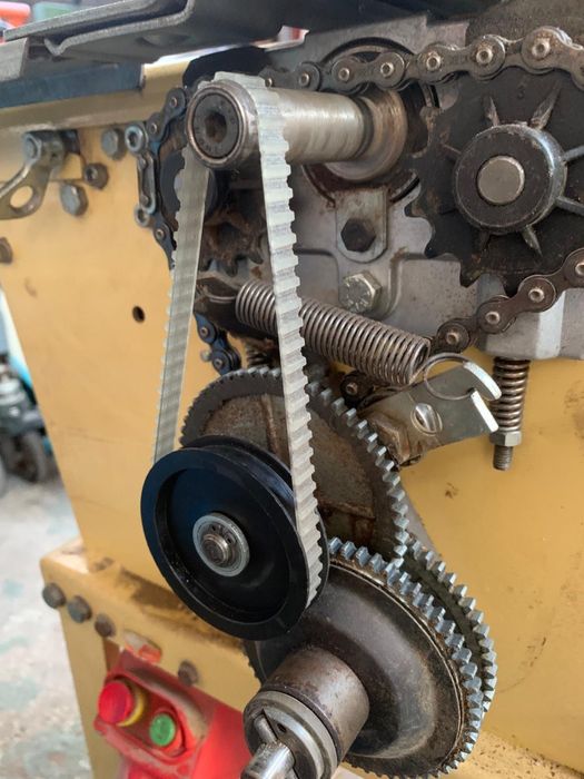 Nowy pasek posuwu grubościówki Scheppach HM2 HM1 nowy stary model