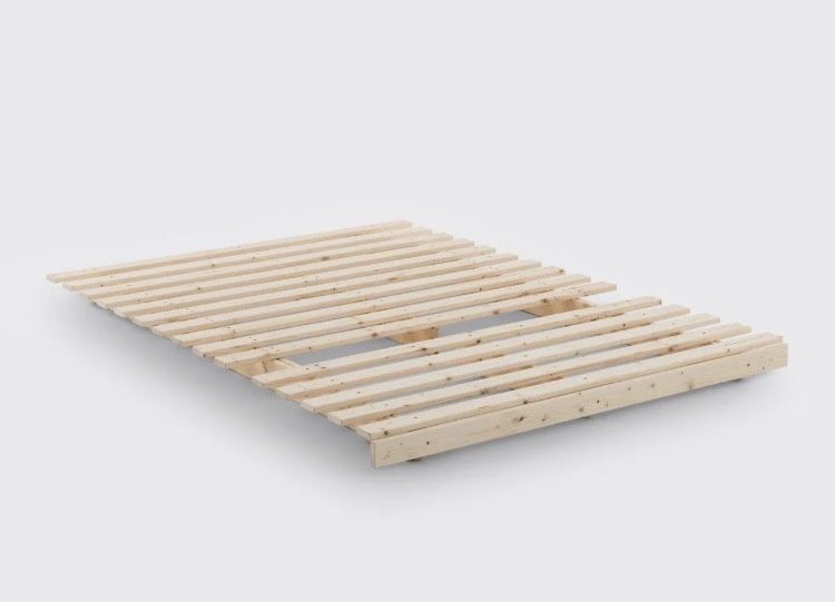 Futon (la redoute): estrutura + colchao+ capa