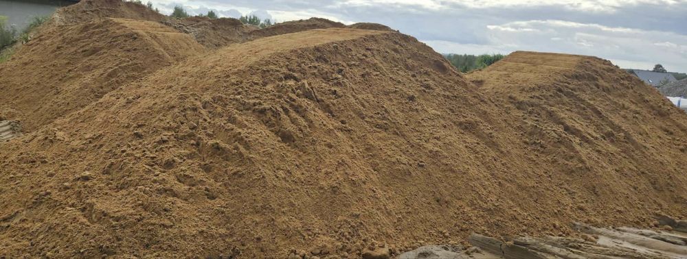 Piasek  zasypowy transport