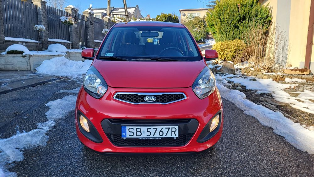 Kia Picanto 1.2 benz 2012r salon PL 1wł 100% bezwypadkowa klimatyzacja