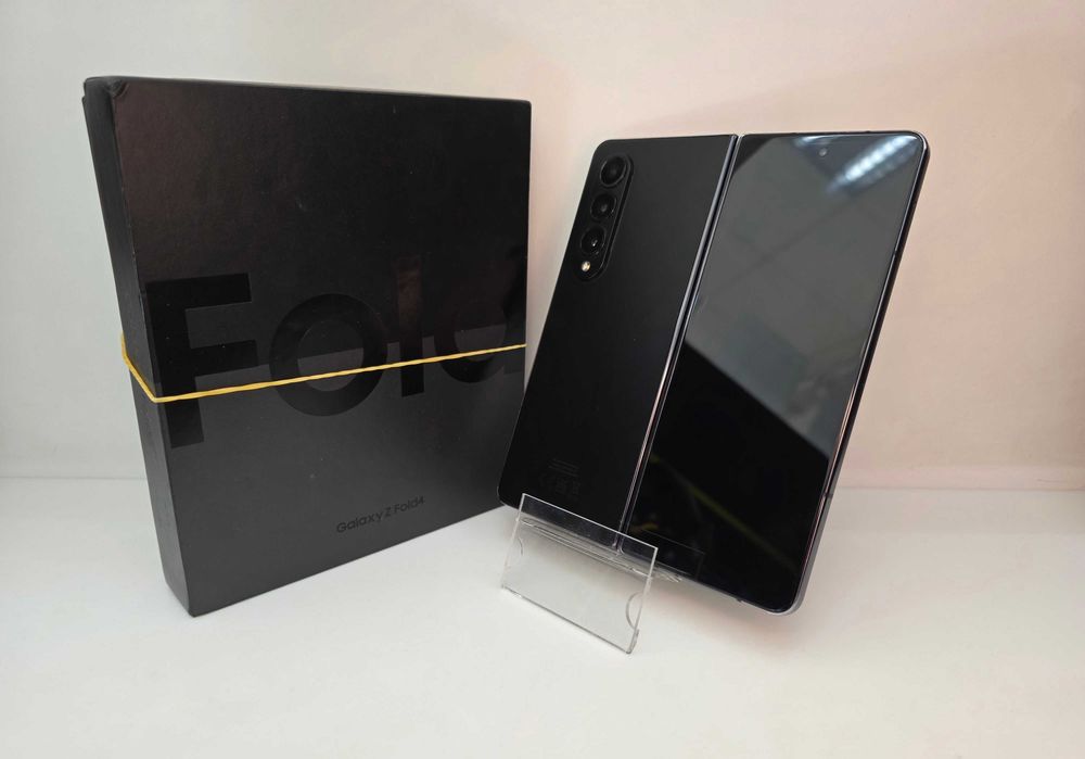 • Okazja • SAMSUNG Z Fold 4 • 12/256GB • Black • Gwarancja 6 msc