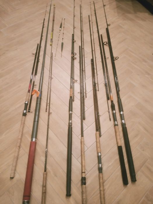 Sprzedam wędki wraz z kołowrotkami