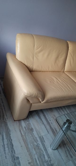 Kanapa sofa wersalka skóra naturalna