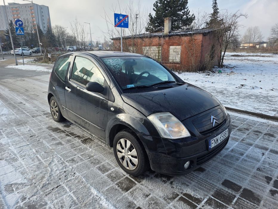 Citroen c2 2005r 1.4 HDI  bogato wyposazony klima elektryka