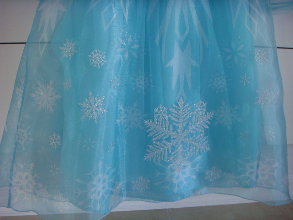 strój przebranie księżniczka elza kraina lodu frozen H&M 110 / 116