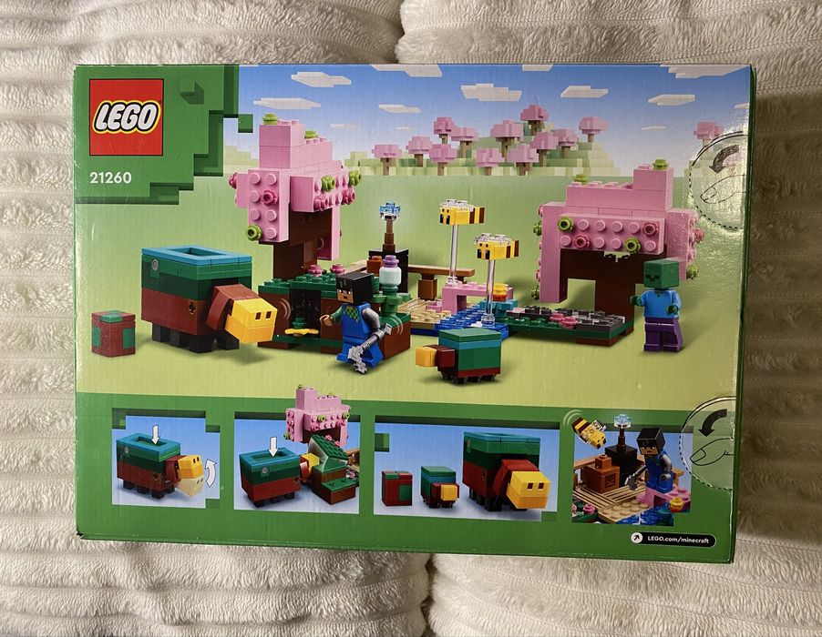 LEGO MINECRAFT Wiśniowy ogród 21260 Klocki