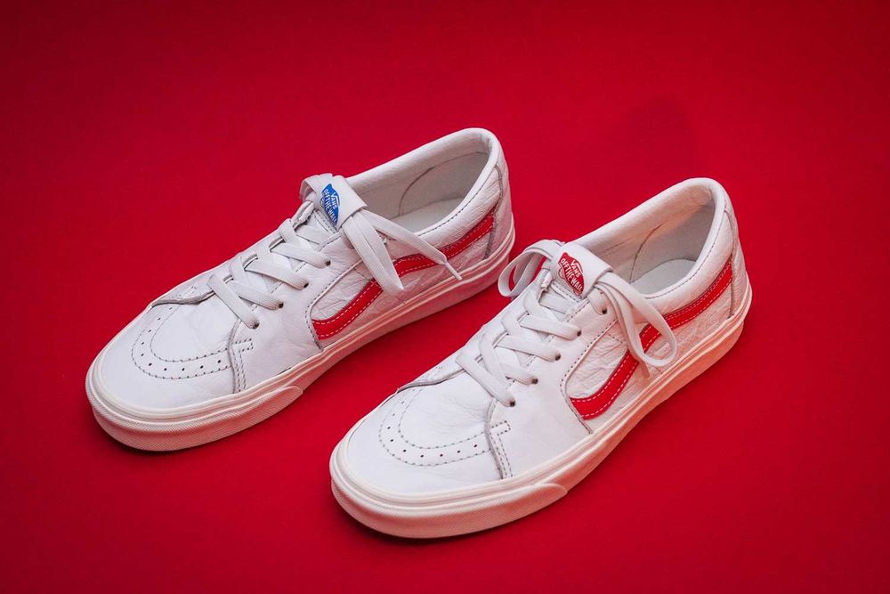 Vans SK8-Low Skórzane Trampki Edycja Limitowana 'Two-Tone' 43 / 28cm