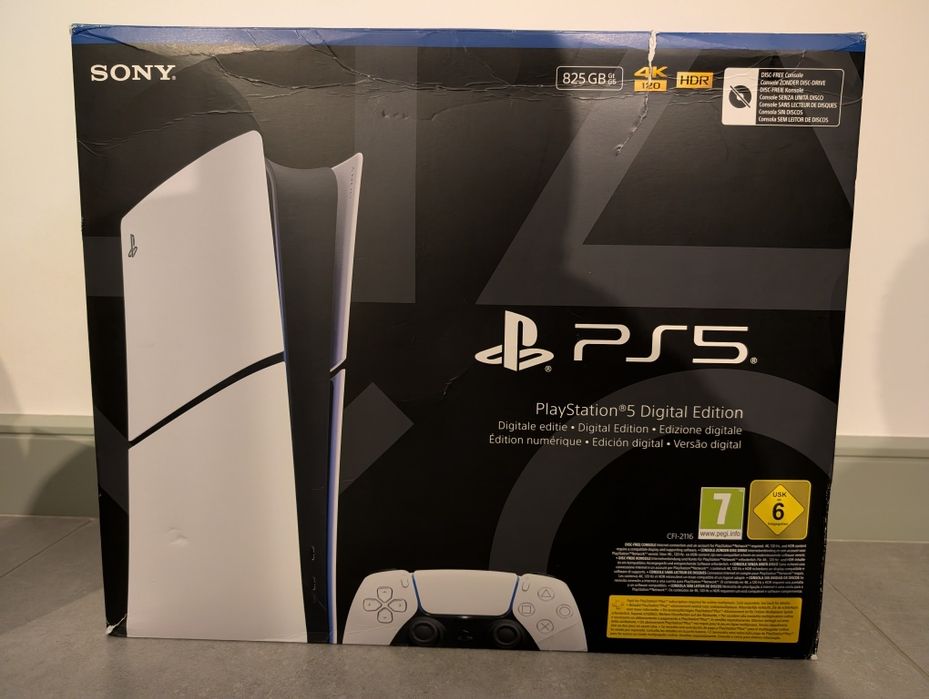 Playstation 5 Slim Digital - 2 comandos - Nova c/garantia