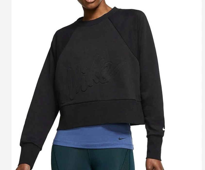 Nike bluza sportowa damska logowana bawełniana L/XL