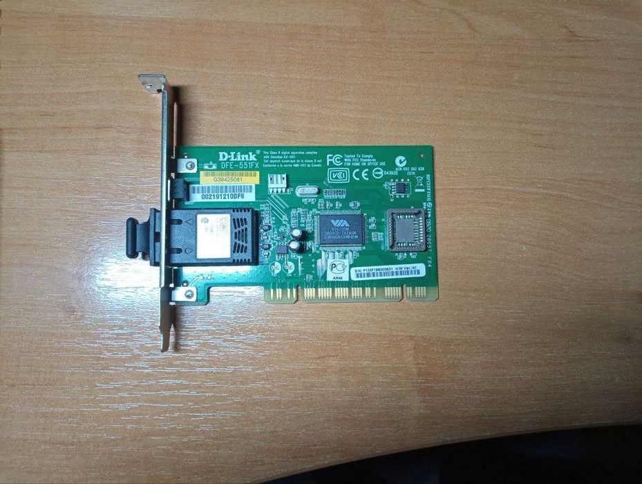 DFE-551FX сетевой адаптер (оптика)