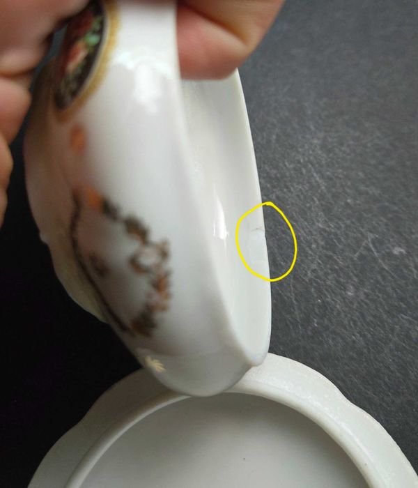 Środek stołu Parowa Kuno Steinmann dzbanek mlecznik cukiernica