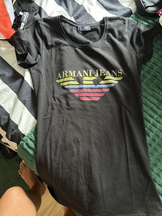 Czarna koszulka rizmiar m