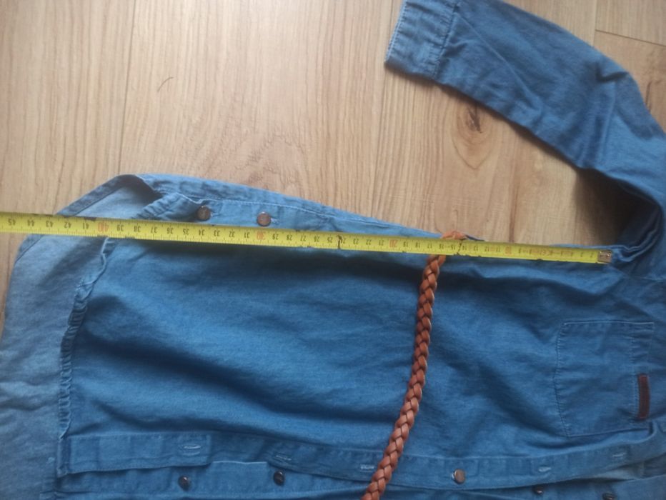 Jeansowa tunika dla dziewczynki r. 140