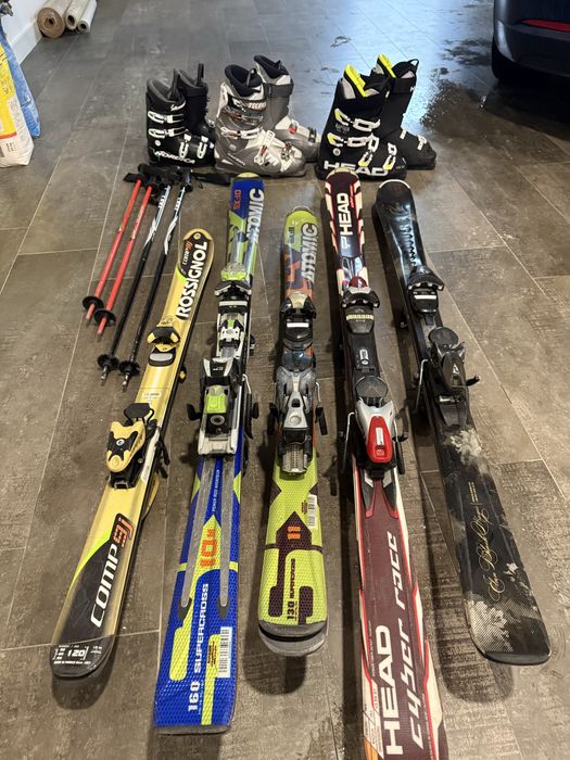 Equipamento ski usado