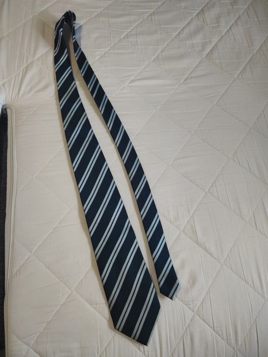 Krawat męski pasiasty
