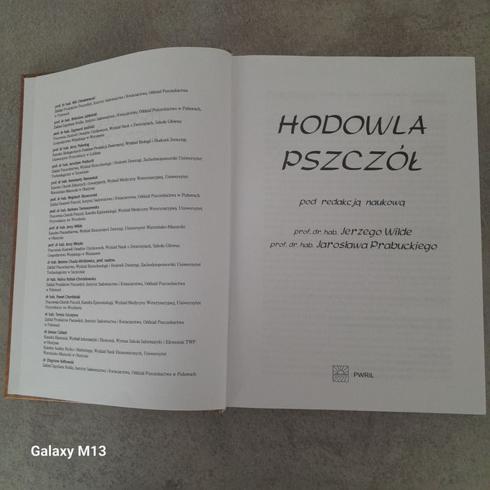 Książka Hodowla pszczół