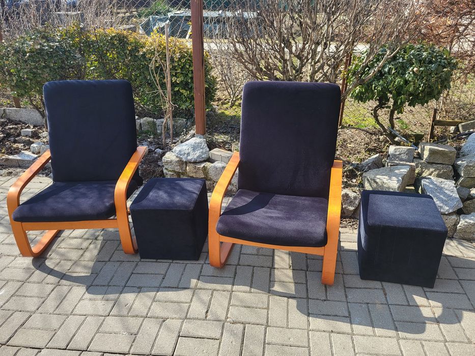 Fotele typu finka i pufy