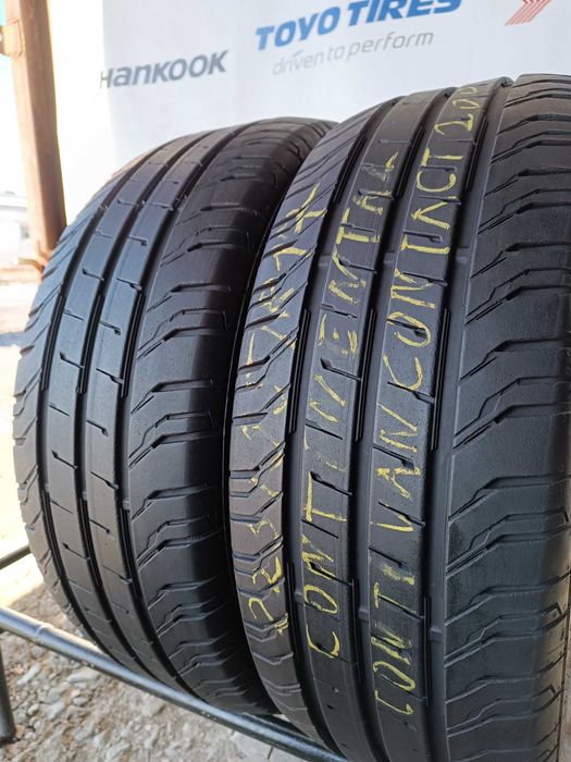 Літні шини 225/55 R17 Continental conti van contact 200	95%залишок