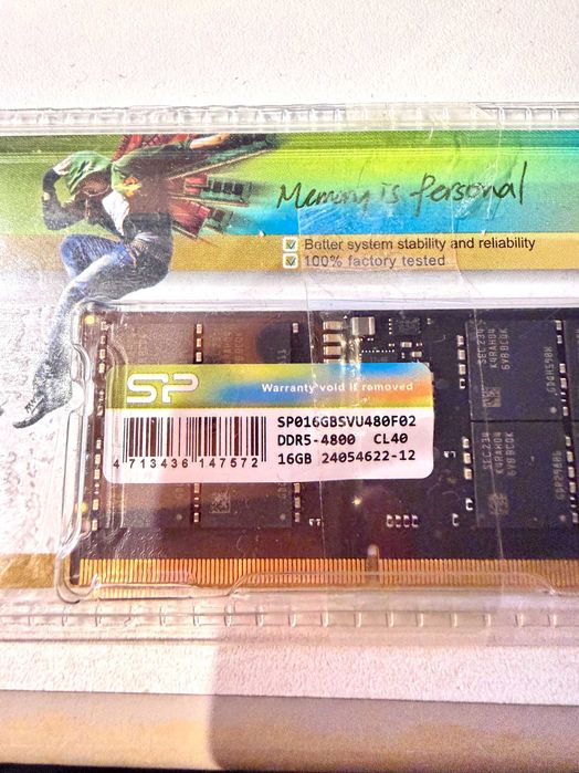 1 x 16Gb Ram DDR5 SP - NOVA