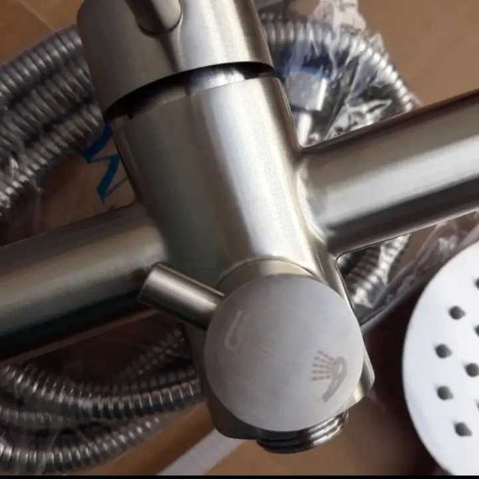 НАБОР 2в1  Германия MIXXUS Смеситель\змішувач\кран для ванной НЕРЖАВЕЙ