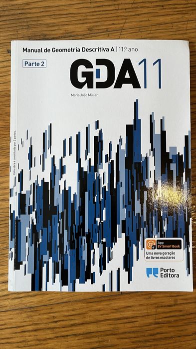 Manuais Geometria Descritiva A GDA 11- 11.ºano- Parte 1+ 2