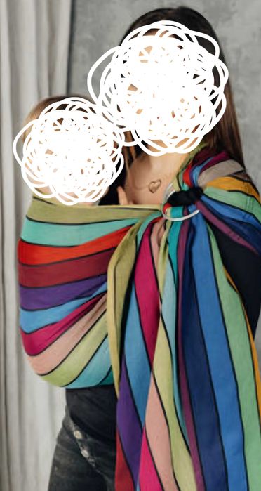 chusta tkana kólkowa