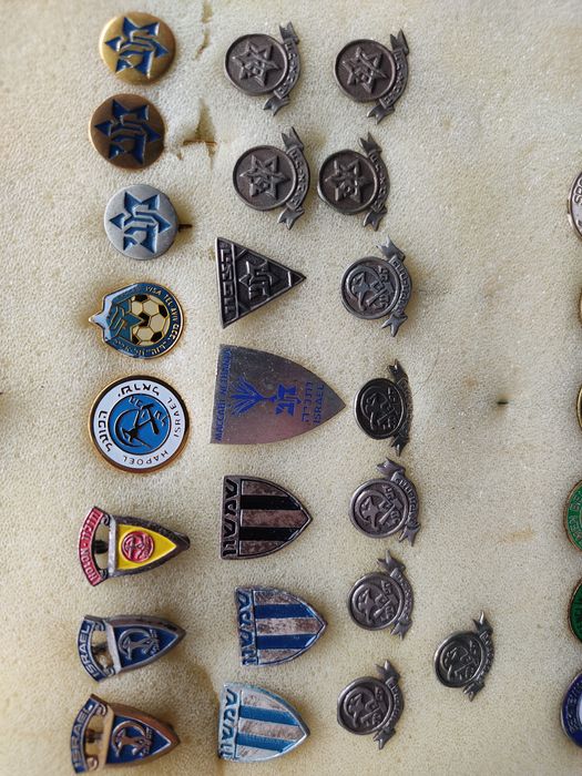 Pin emblema de clube de futebol de Israel