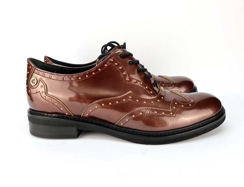 Buty skórzane DANIEL HECHTER PARIS 40 26,5 cm NOWE