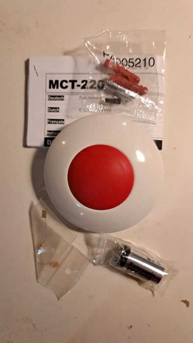 Botão Alarme de emergência Visonic Powermax 868Mhz