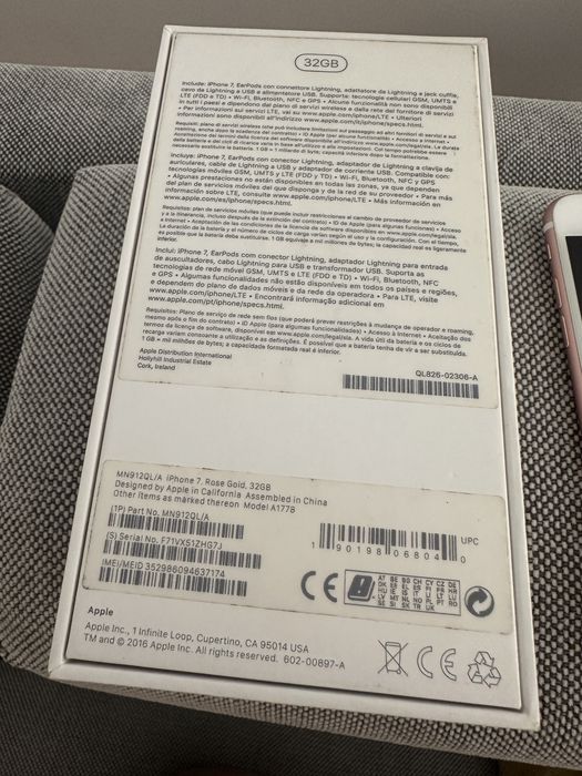 Iphone 7 rose gold 32GB