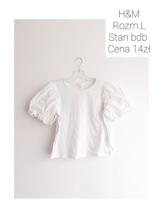 Bluzka elegancka H&M rozmiar L
