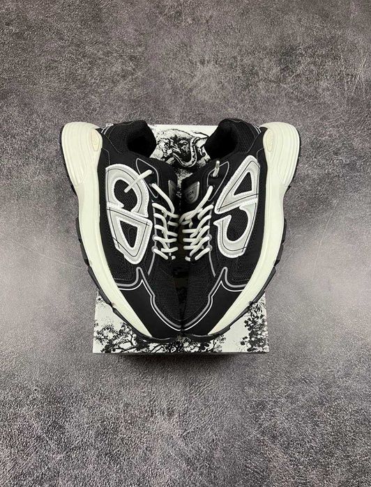 (БЕЗ ПЕРЕДОПЛАТИ) Dior B30 Black White Діор 530 чорні білі