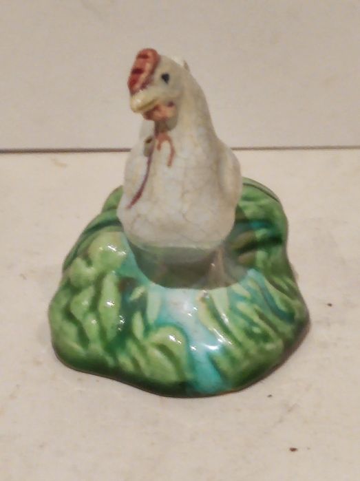 Paliteiro antigo faiança Caldas da Rainha ( Portes grátis)