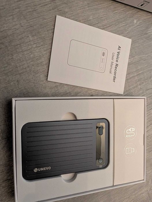 Gravador Voz AI - UMEVO Note Plus