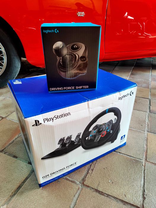 Kit backet volante pedais e caixa ps3 ps4 ps5