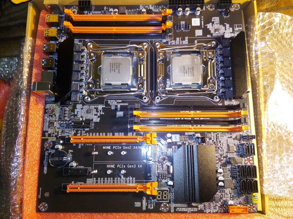 Atermiter X99 Dual 2011-3/2 XEON E5-2680v4 3400 GHz 28 ядер/56 поток