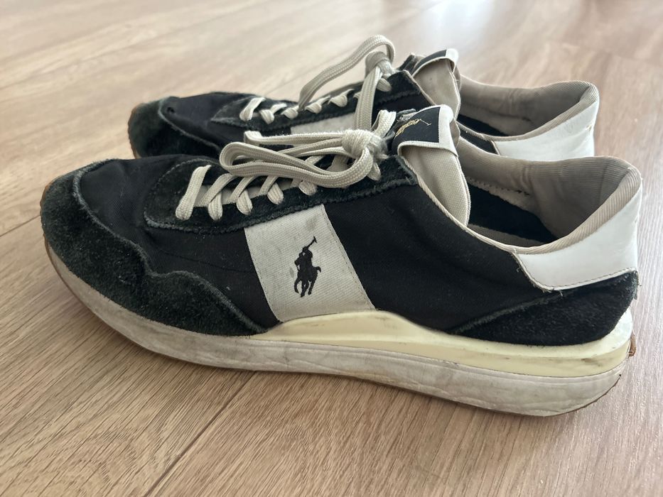 Ralph Lauren buty męskie rozm 44 granatowe zamszowe