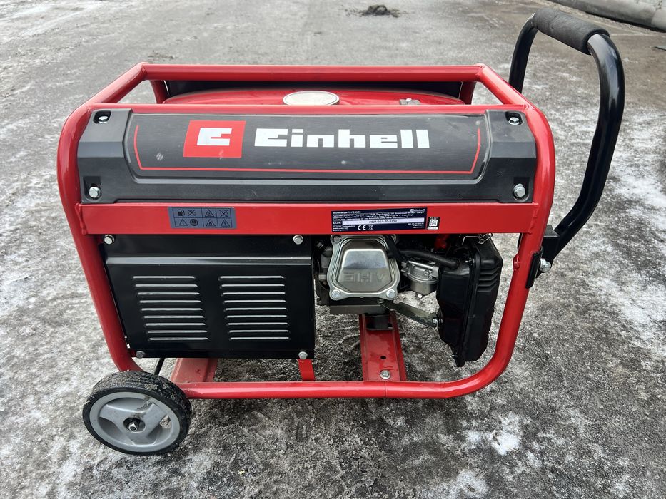 Генератор бензиновий 3,1 кВт EINHELL з ручним стартером