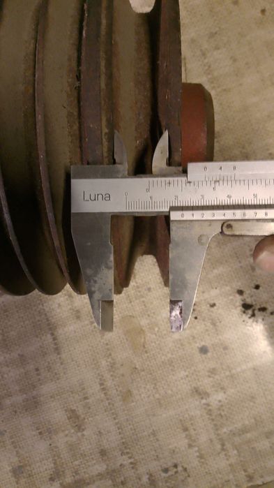 koło pasowe na 4 paski