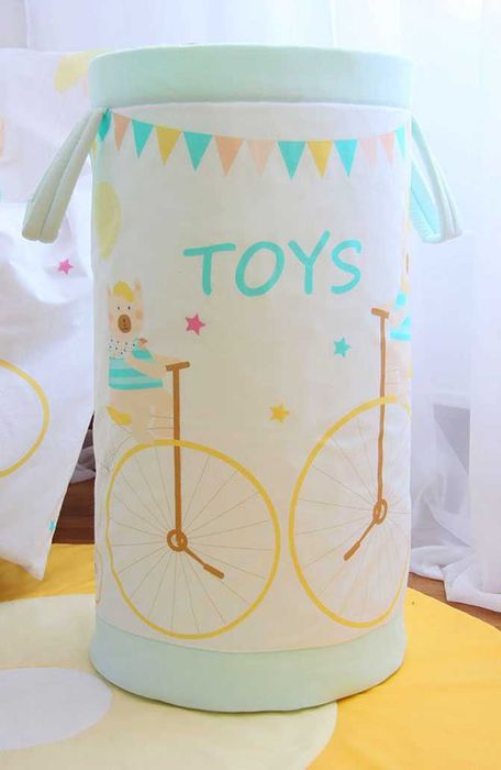 Кошик для іграшок з авторським принтом